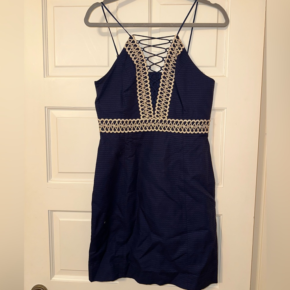 NWT Lilly Pulitzer Trista Shift True Navy